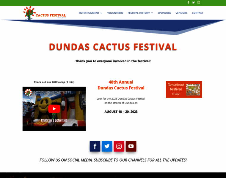 Dundascactusfestival.ca thumbnail