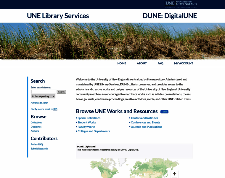 Dune.une.edu thumbnail