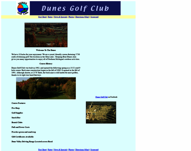 Dunesgolf.com thumbnail