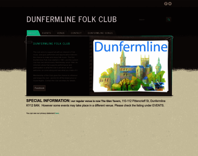 Dunfermlinefolkclub.co.uk thumbnail