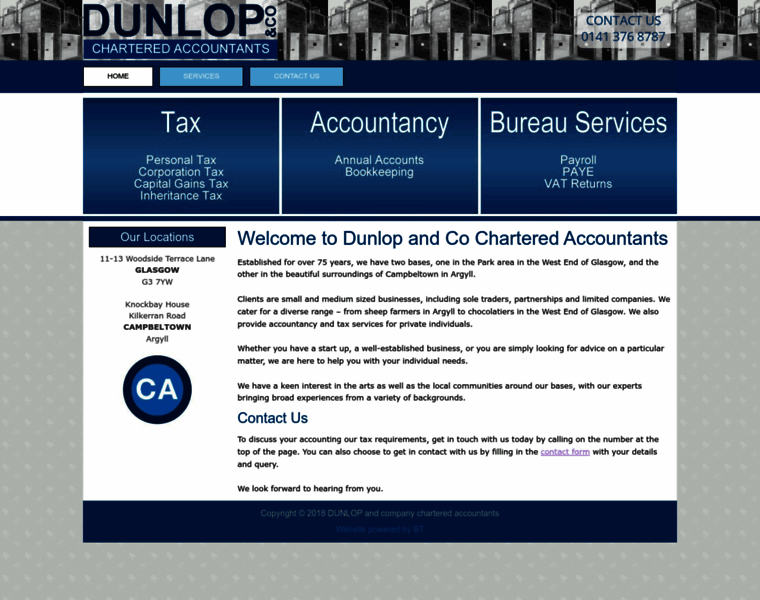 Dunlopca.co.uk thumbnail