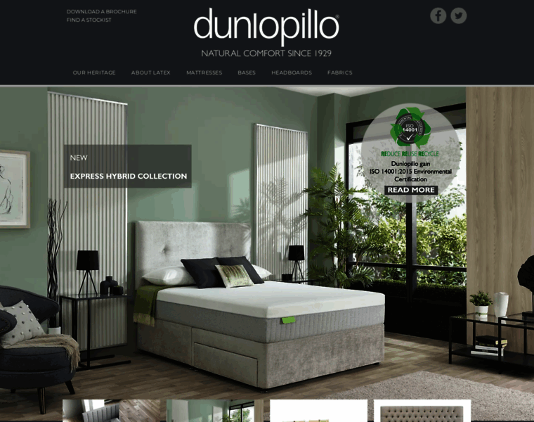 Dunlopillo.co.uk thumbnail