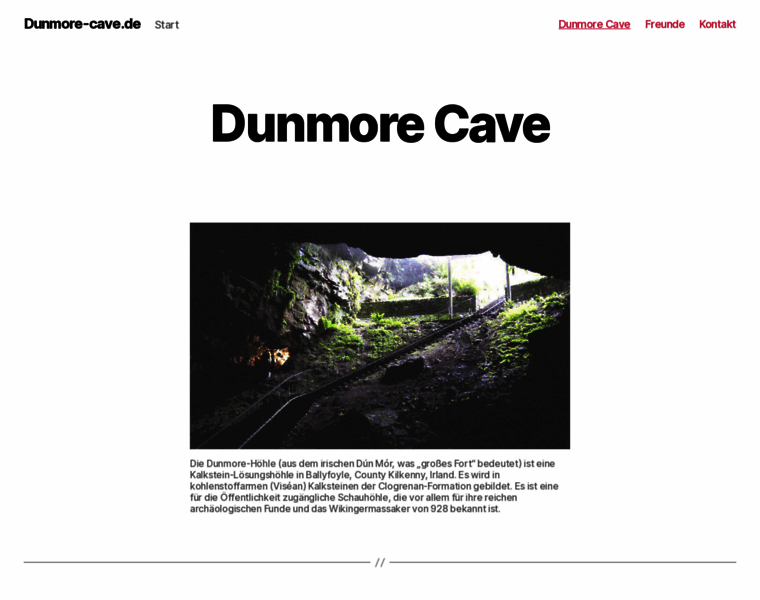Dunmore-cave.de thumbnail