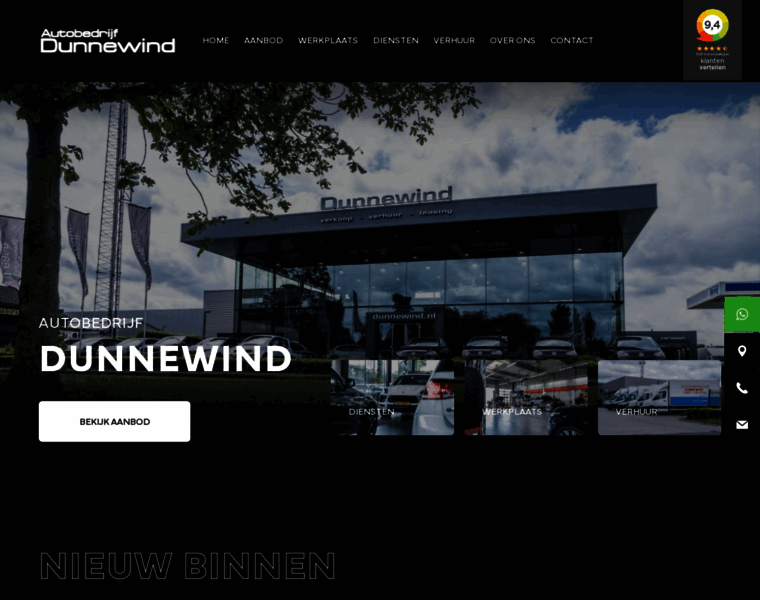 Dunnewind.nl thumbnail
