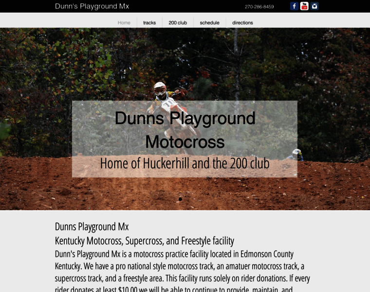 Dunnsplaygroundmotocross.com thumbnail