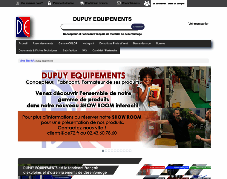 Dupuy-equipements.com thumbnail