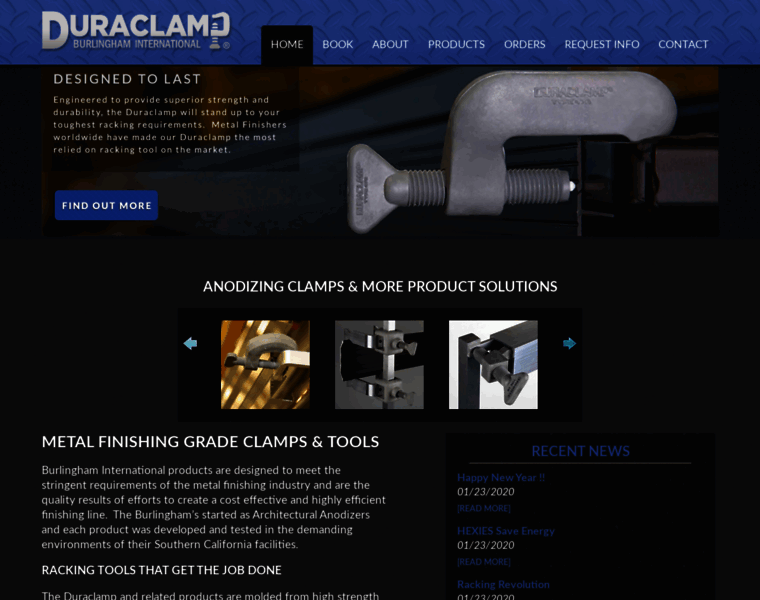 Duraclamp.com thumbnail