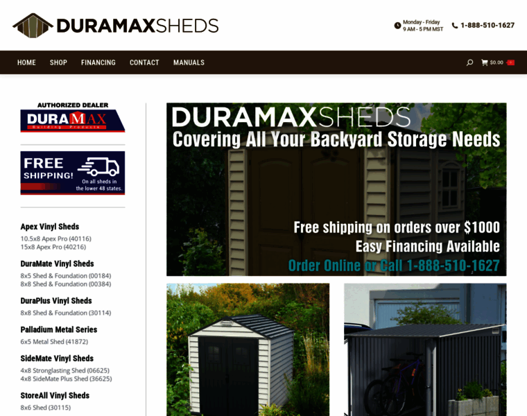 Duramax-sheds.com thumbnail