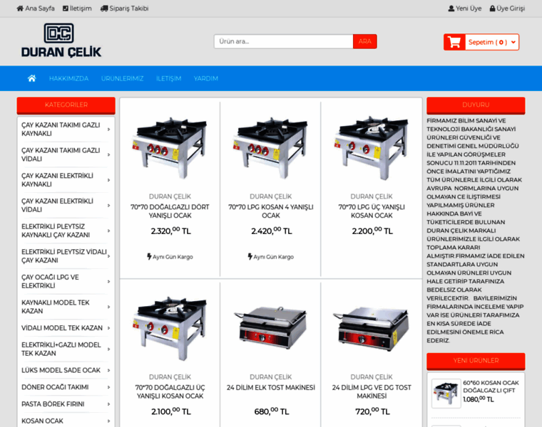 Durancelik.com.tr thumbnail