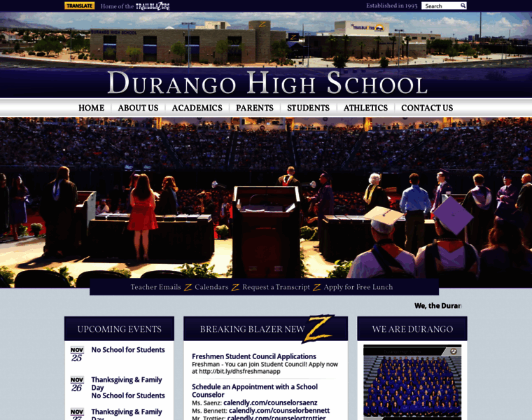 Durangohighschool.net thumbnail