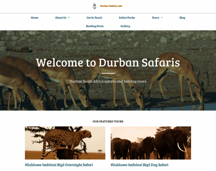 Durbansafaris.com thumbnail