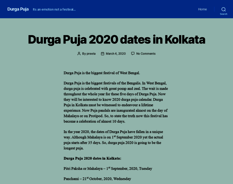 Durga-puja.com thumbnail