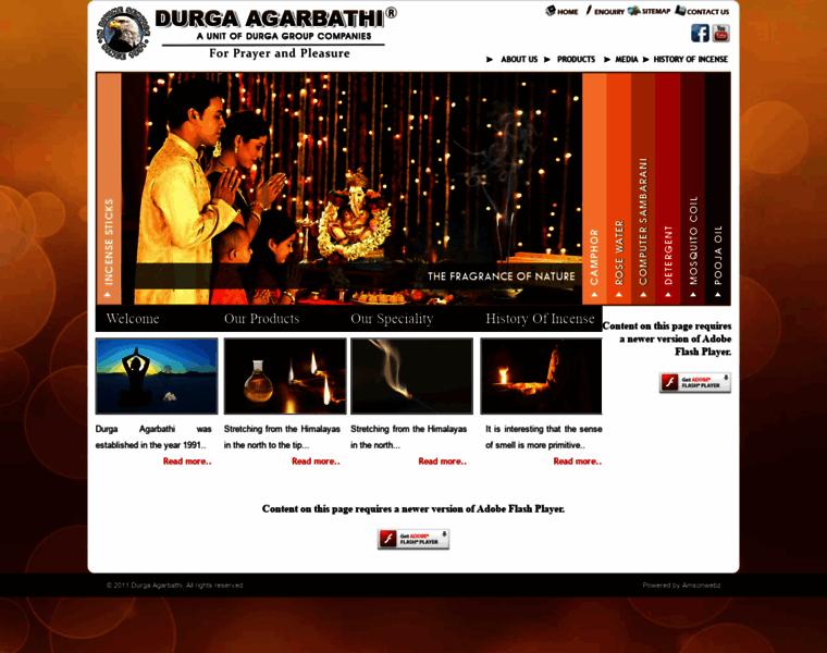 Durgaagarbathi.com thumbnail