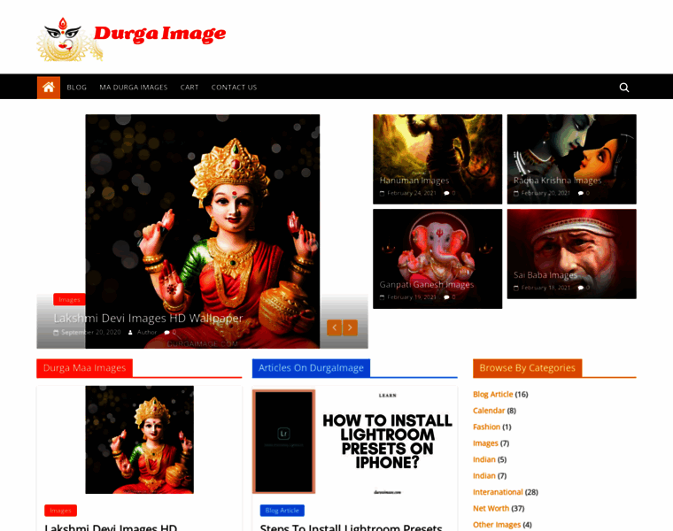 Durgaimage.com thumbnail