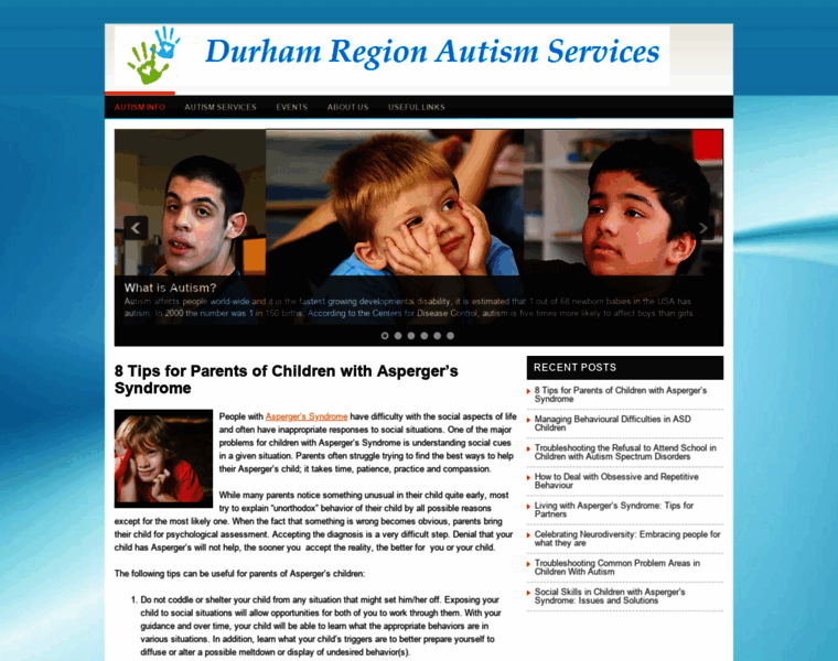 Durham-autism.org thumbnail