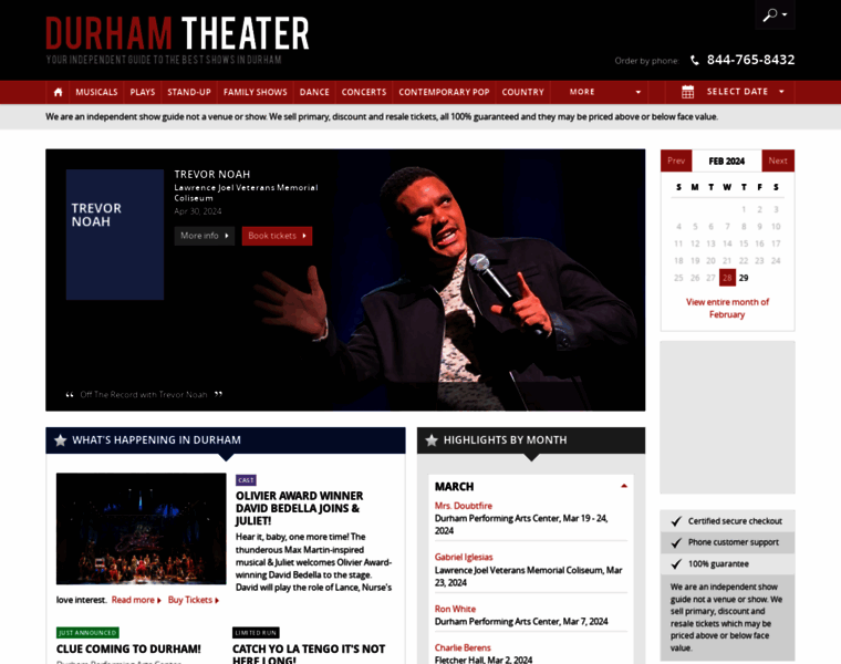 Durham-theater.com thumbnail