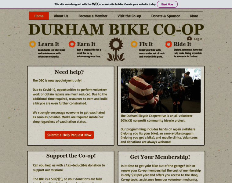 Durhambikecoop.org thumbnail
