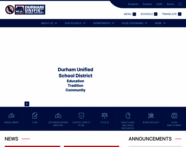 Durhamunified.org thumbnail