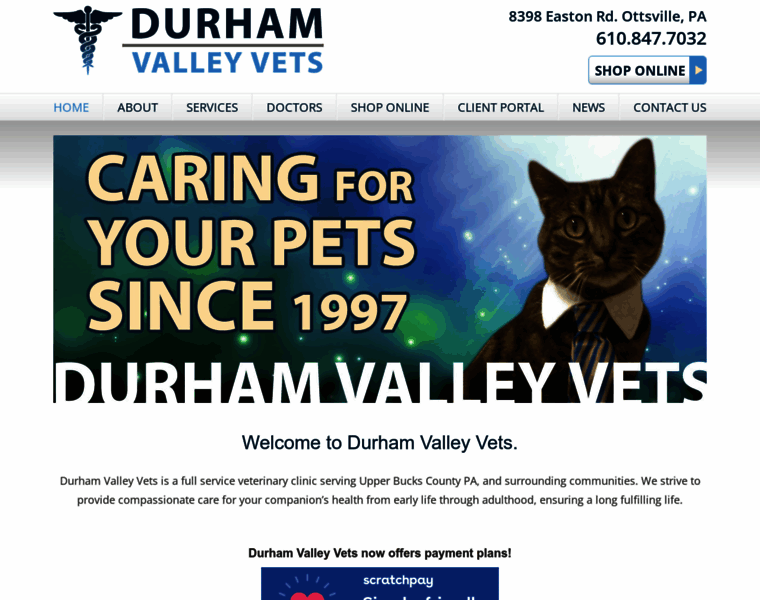 Durhamvalleyvets.com thumbnail
