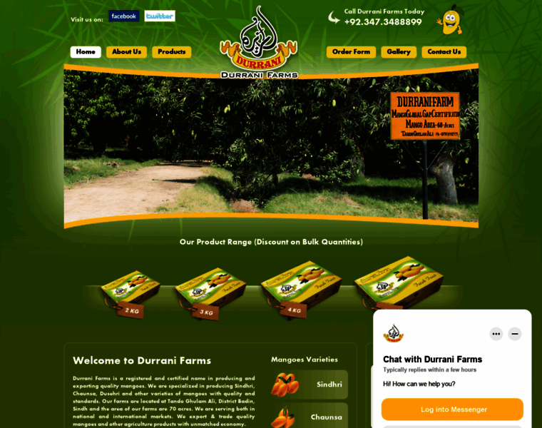 Durranifarms.com thumbnail