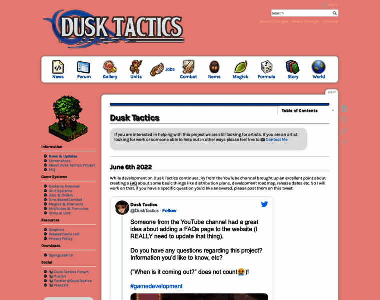 Dusktactics.com thumbnail