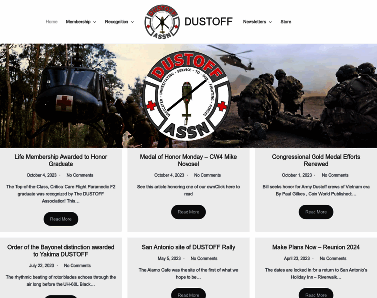 Dustoff.org thumbnail