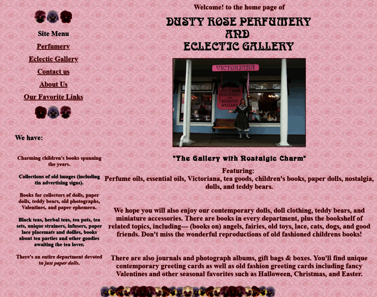 Dustyroseperfumery.com thumbnail