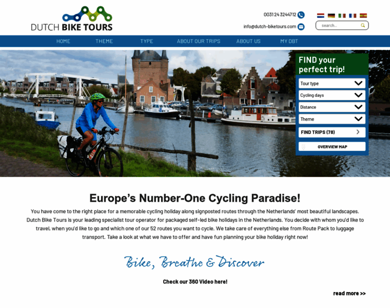 Dutch-biketours.com thumbnail