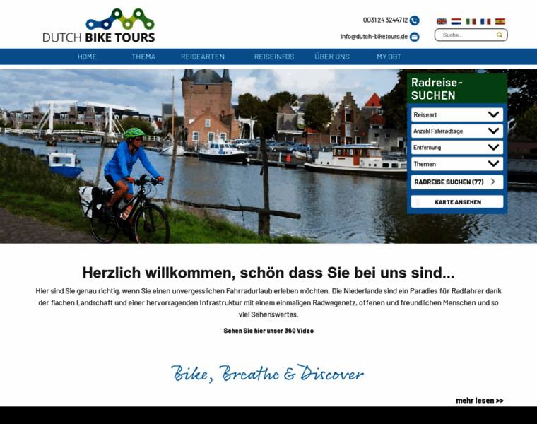 Dutch-biketours.de thumbnail