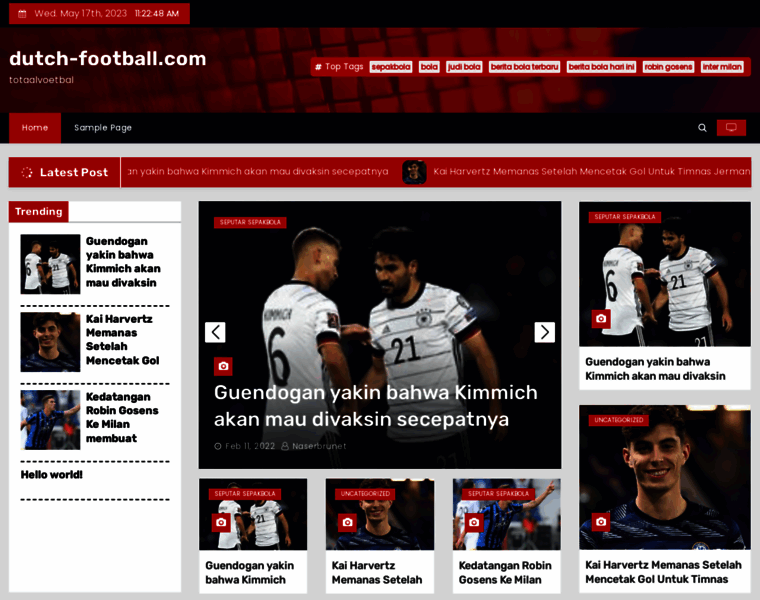 Dutch-football.com thumbnail