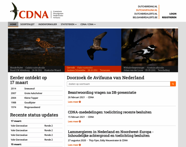 Dutchavifauna.nl thumbnail