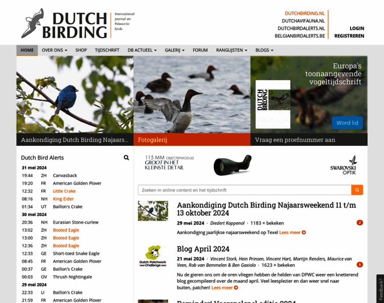 Dutchbirding.nl thumbnail