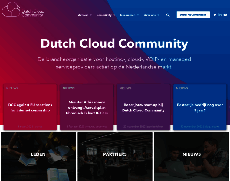 Dutchcloudcommunity.nl thumbnail