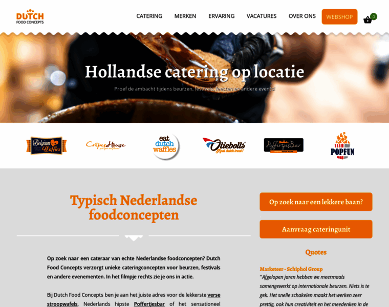 Dutchfoodconcepts.nl thumbnail