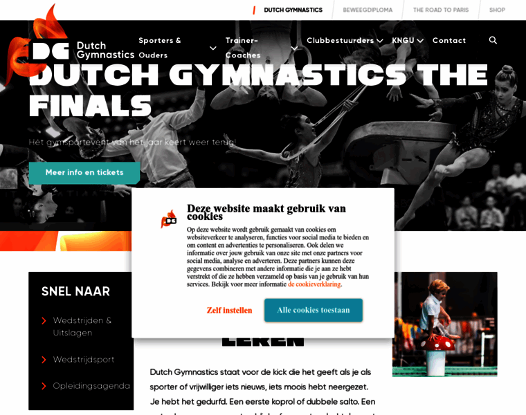 Dutchgymnastics.nl thumbnail