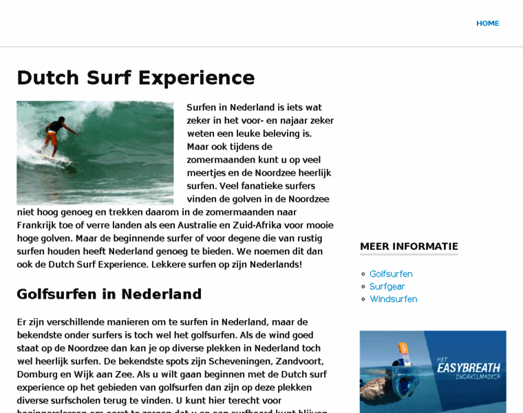 Dutchsurfexperience.nl thumbnail