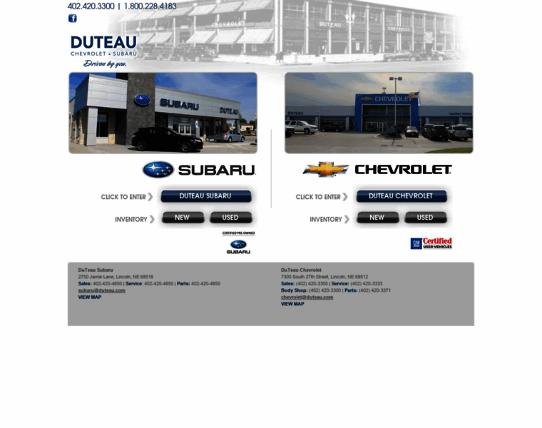 Duteau.com thumbnail