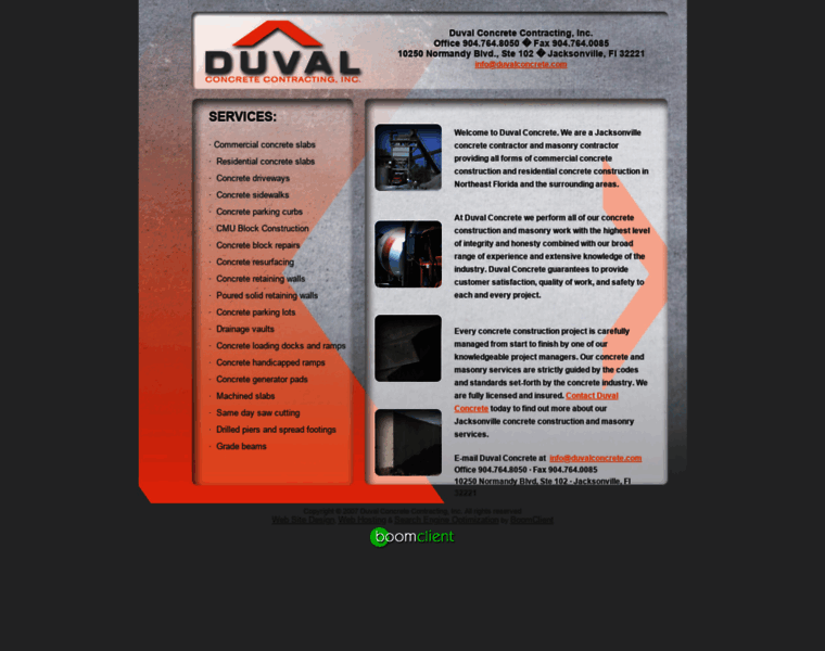 Duvalconcrete.com thumbnail