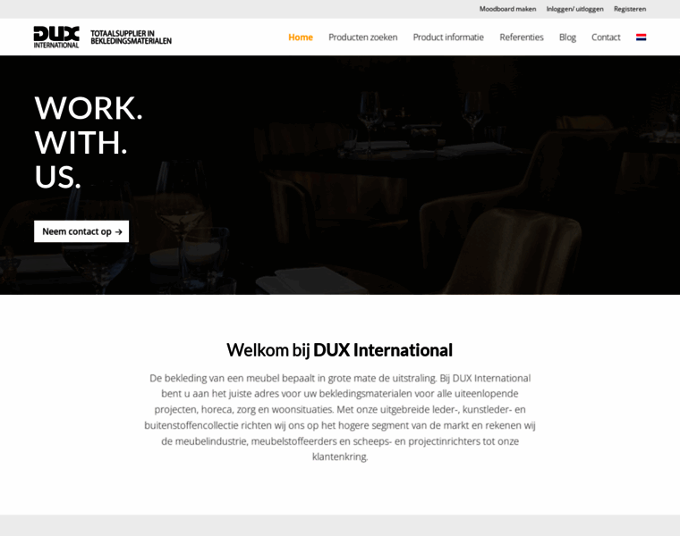 Dux-international.com thumbnail