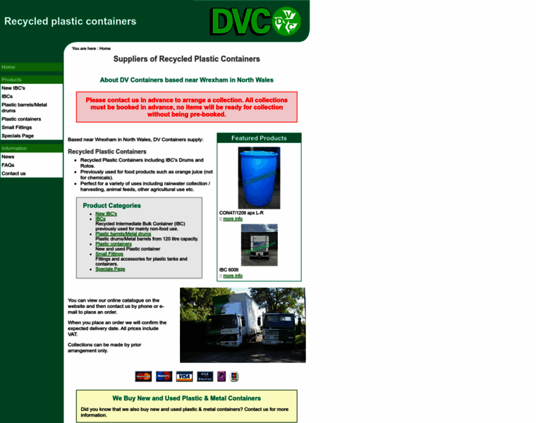 Dvcontainers.co.uk thumbnail