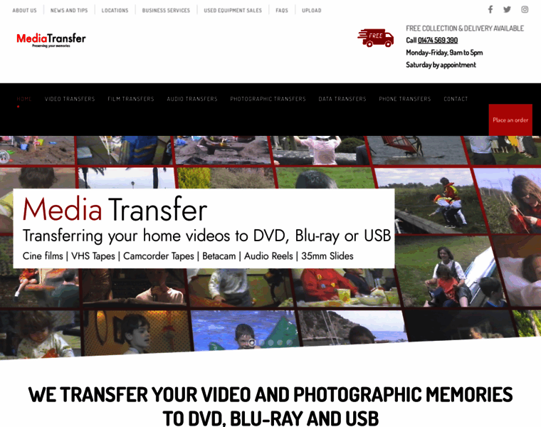 Dvd-transfer.co.uk thumbnail