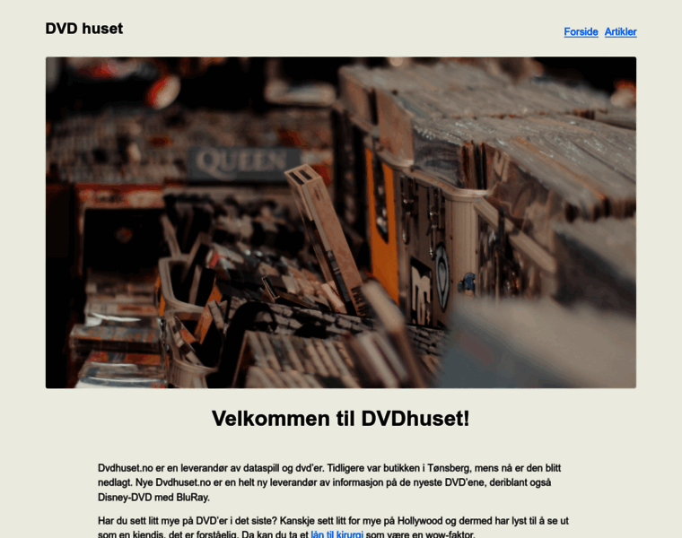 Dvdhuset.no thumbnail Dvdhuset.no thumbnail