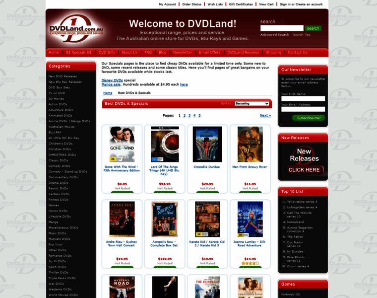 Dvds.com.au thumbnail