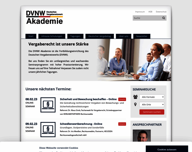 Dvnw-akademie.de thumbnail