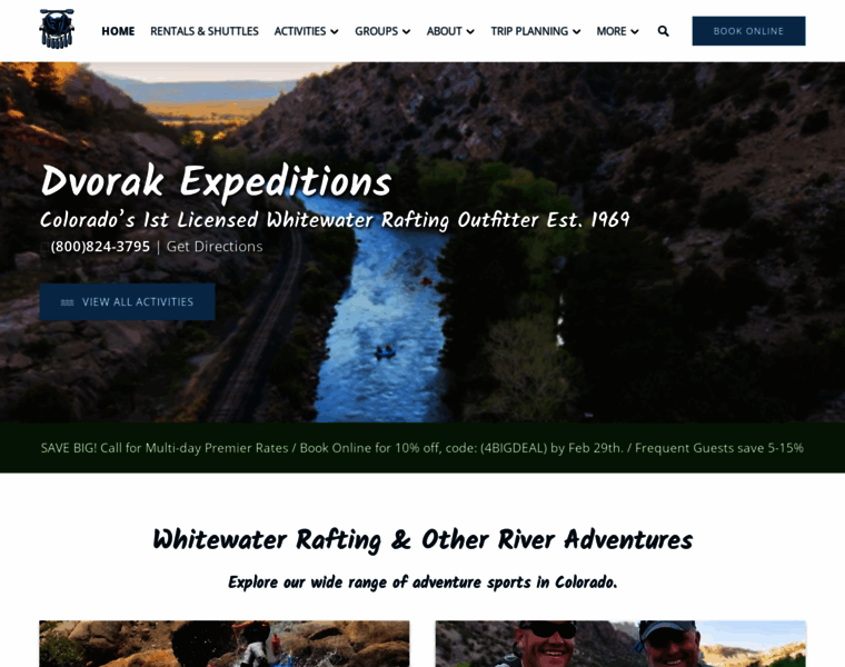 Dvorakexpeditions.com thumbnail