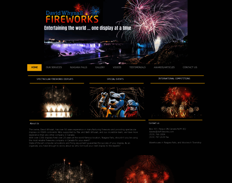 Dwfireworks.com thumbnail