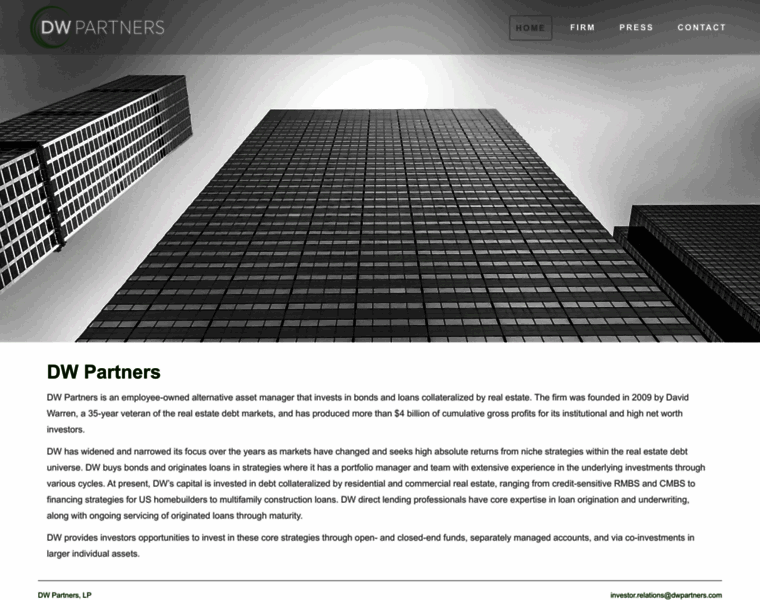 Dwpartners.com thumbnail
