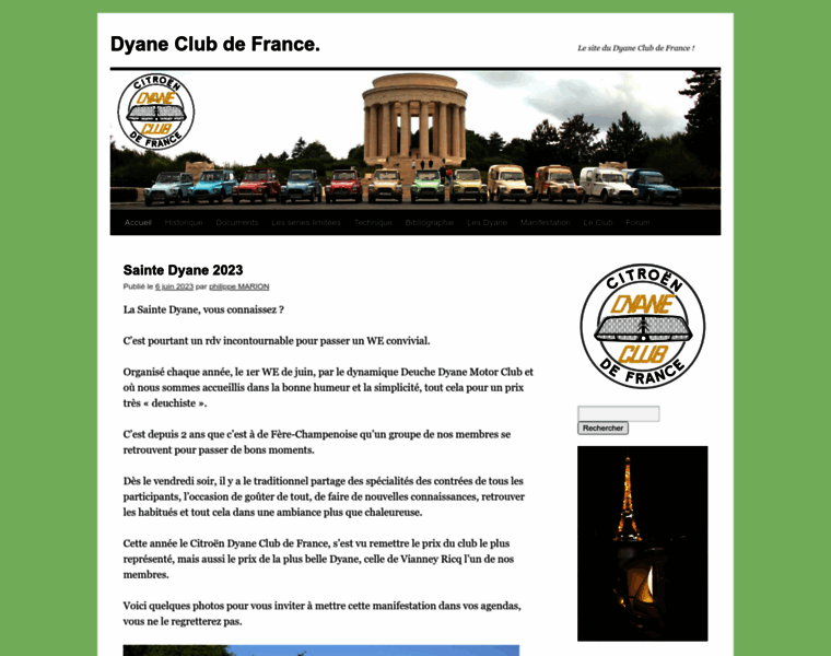 Dyaneclub.fr thumbnail