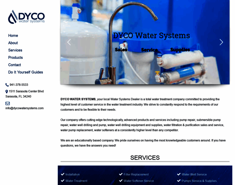 Dycowatersystems.com thumbnail