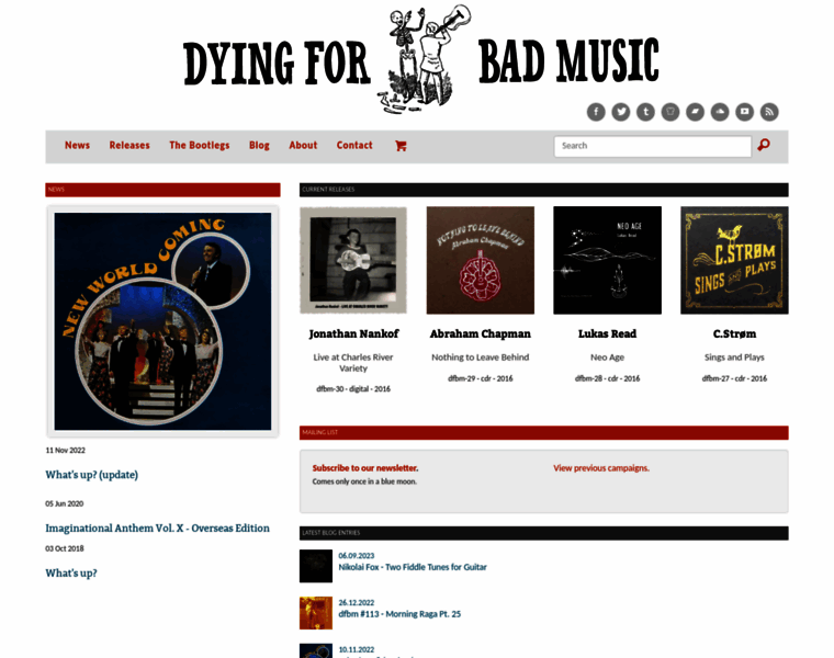 Dyingforbadmusic.com thumbnail